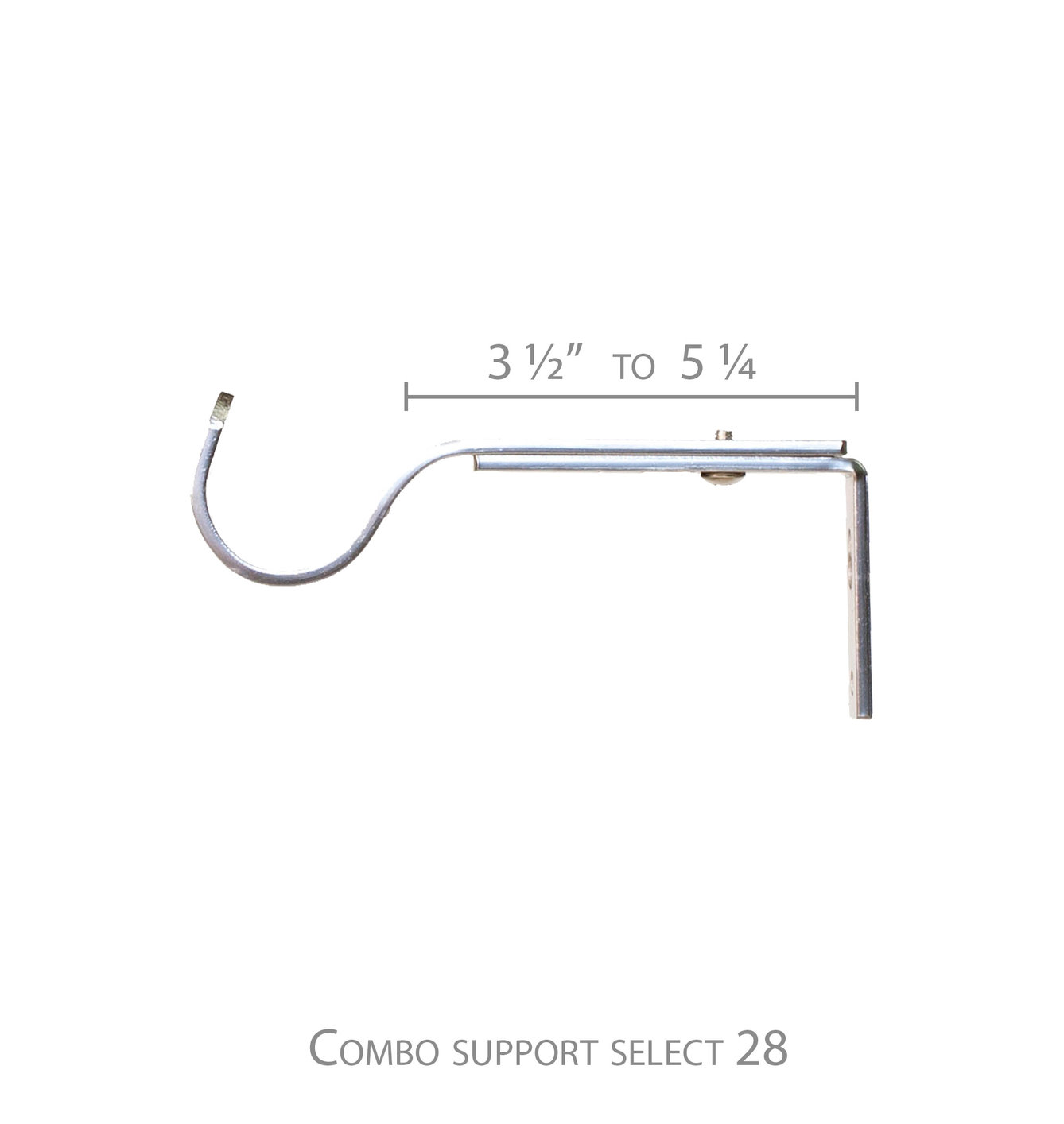 Linea Non-Telescoping Curtain Rod, 96'' - Transitional - Curtain Rods ...