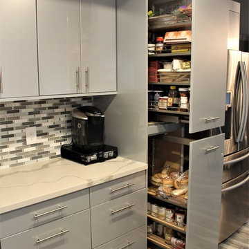Modern Grey Kitchen at Citrus Heights
