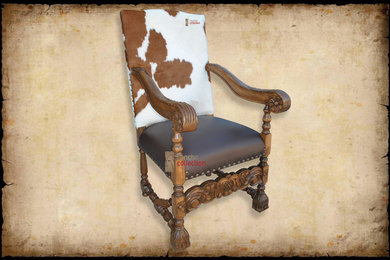 Coronado Cowhide Living Room Chair