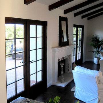 Santa Barbara Spanish Style Fireplaces