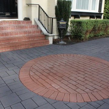 Gorgeous Decorative Stamped Driveway in Burnaby, BC