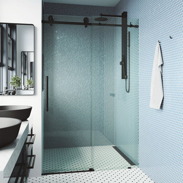 Elan Cass Aerodynamic Frameless Glass Door