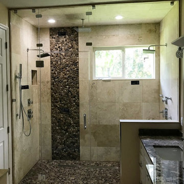 Lux Master Bathroom Tampa Remodel