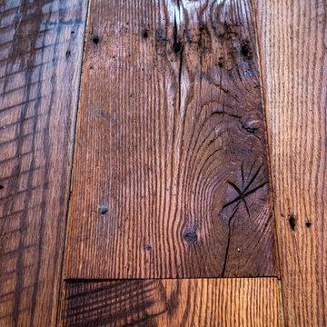 Wide Plank Antique Oak Flooring