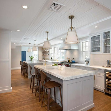 Wellesley Transitional Home Renovation, Galaxy Granite & Marble, Inc.