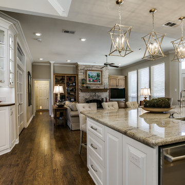 Kitchen, Living Area, and Laundry Room (Ross Downs, Colleyville)
