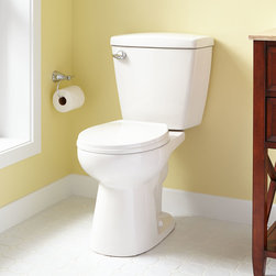 LONGBROOK TWO-PIECE ROUND TOILET - ADA COMPLIANT - Toilets