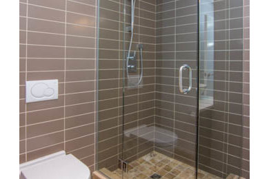 Inspiration for a contemporary bathroom remodel in Vancouver