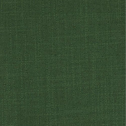 Fern green Color Hudson Yarn Dyed Solid Cotton Blend Design Fabrics - Upholstery Fabric