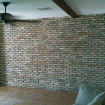 Old Chicago brick walls