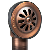 SinkSense 1.5" Pop-Up Bathtub Drain and Overflow Kit, Antique Copper