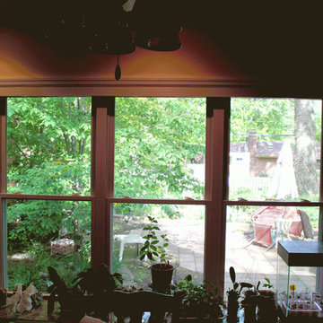 Existing view from Breakfast room