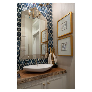 Orr Residence - Beach Style - Powder Room - Other - by Geoff Chick ...