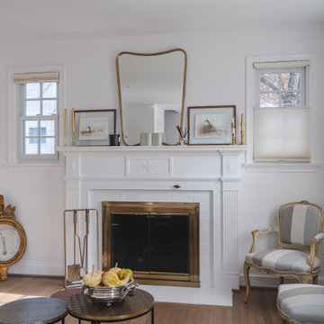 Open Concept Elegant House Transformation in Bethesda