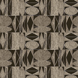 Binta Ebony - Upholstery Fabric