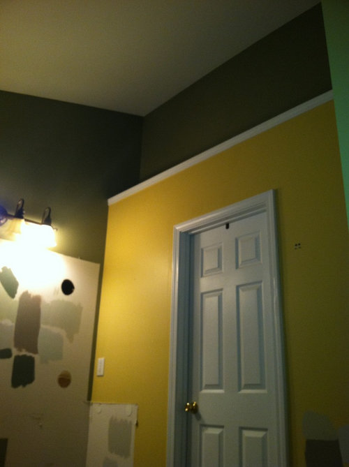 Painting vaulted ceiling