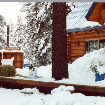 Wood-Fired Hot Tubs in Decks