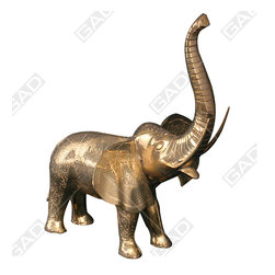 ELEPHANT JASMINE GOLD POLISHED - Home Accessories & Decor