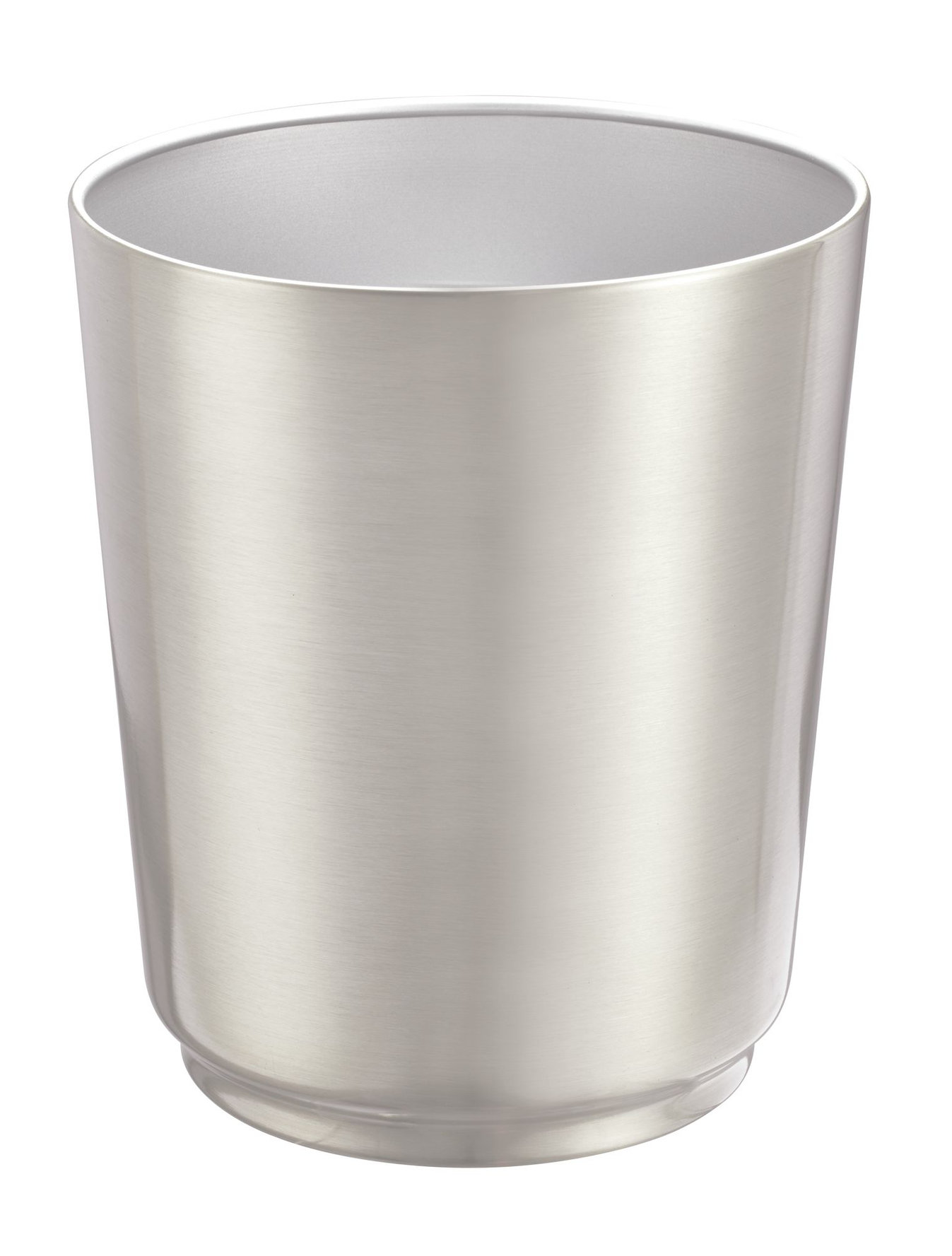 iDesign Austin Bathroom Waste Can, Brushed - Contemporary ...