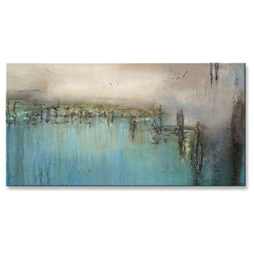 Contemporary Modern Painting Limited Edition Fine Art Giclee 60"x30"
