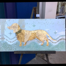 Dach-Sea - Mixed Media Art