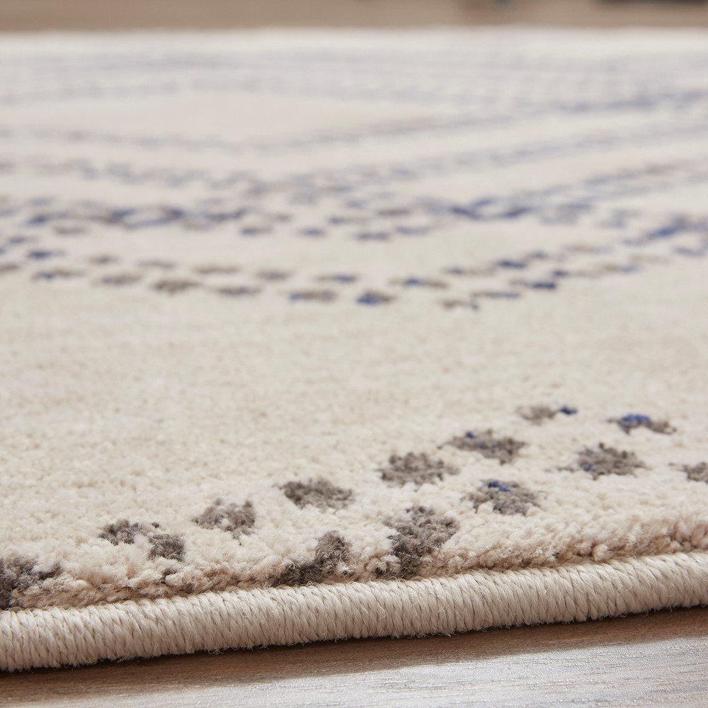 Karastan Cosmopolitan Area Rug 91220 50139 Antique White Triangles ...