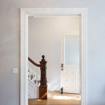 Park Slope Brick Townhouse Entry Hall