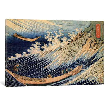 "Choshi In The Simosa Province" Wrapped Canvas Print, 26x18x1.5