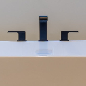 Organic Modern Transitional Primary Bath Remodel Parkville
