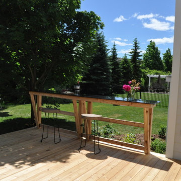 Custom Cedar Deck in Mississauga by Archadeck