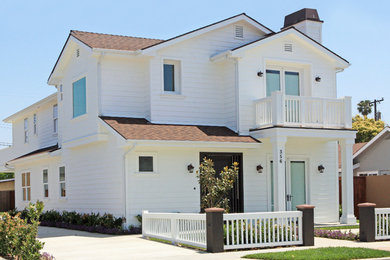 Traditional exterior home idea in Orange County