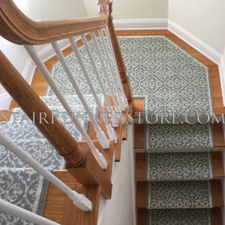 Angled Landing Stair Runner - Hall And Stair Runners