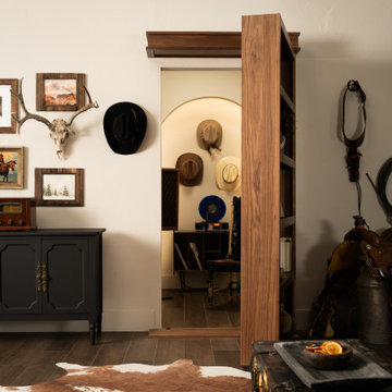 Cowboy Loft with Hidden Listening Room
