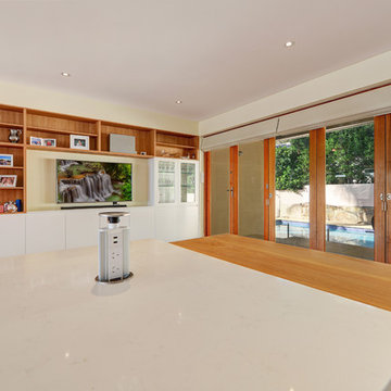 Custom TV Unit Joinery