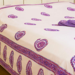 Purple Sheets Queen - Bedroom Products