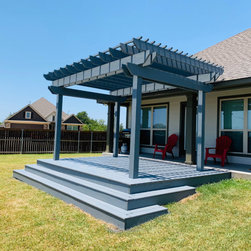 Back Porch Pergola 2 - Pergolas