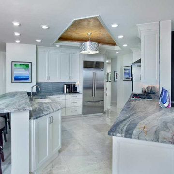 Contemporary Condominium Kitchen Remodel in Bonita Bay, FL