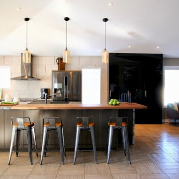 Modern Meets Rustic Kitchen Renovation