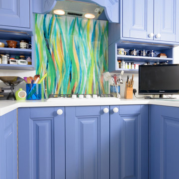 Antrim Painted in Farrow and Ball Pitch Blue
