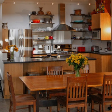 Modernist Renovation in Wakefield MA