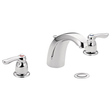 Moen 4945 Double Handle Widespread Bathroom Faucet