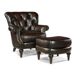 Leather Chairs and Ottomans - Products