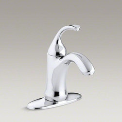 KOHLER Polished Chrome Fort&egrave;&reg; Single-hole Bathroom Sink Faucet - Bathroom Sink Faucets