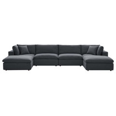 Dream gray modular 6 piece sectional deals