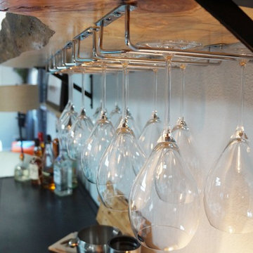 Eco-chic Home Bar