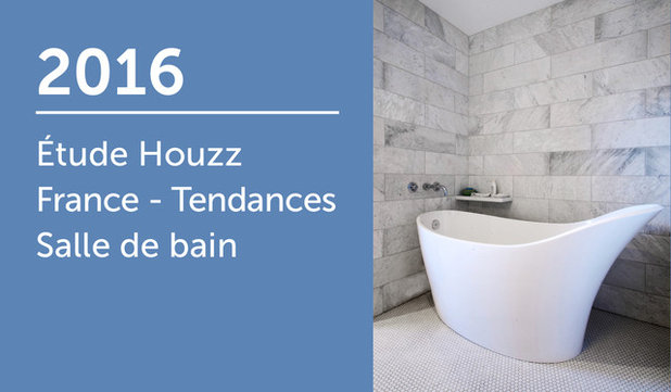 Étude Houzz France : Tendances Salle de bain 2016