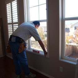 Hunter Douglas Palm Beach Shutter install - Interior Shutters