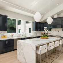 Kitchen waterfall
