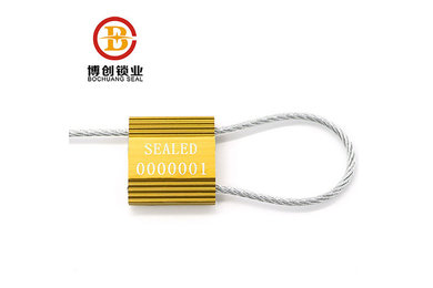 China high quality adjustable black iso 17712 cable seal design