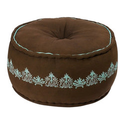 Surya Pouf Ottoman - Floor Pillows And Poufs